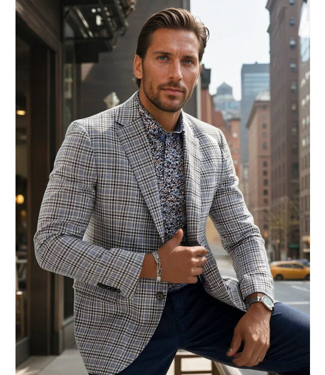 Modern Fit Matthews Plaid Sport Coat