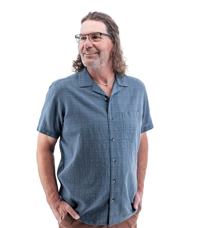 Classic Fit Blue Ayden Shirt