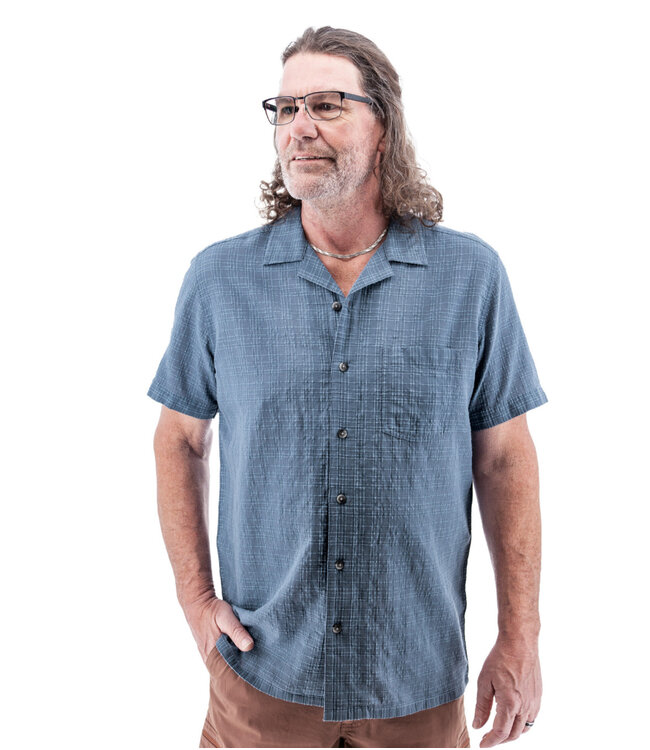 Classic Fit Blue Ayden Shirt