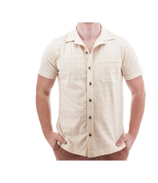 OLD RANCH Classic Fit Natural Jackson Print Shirt