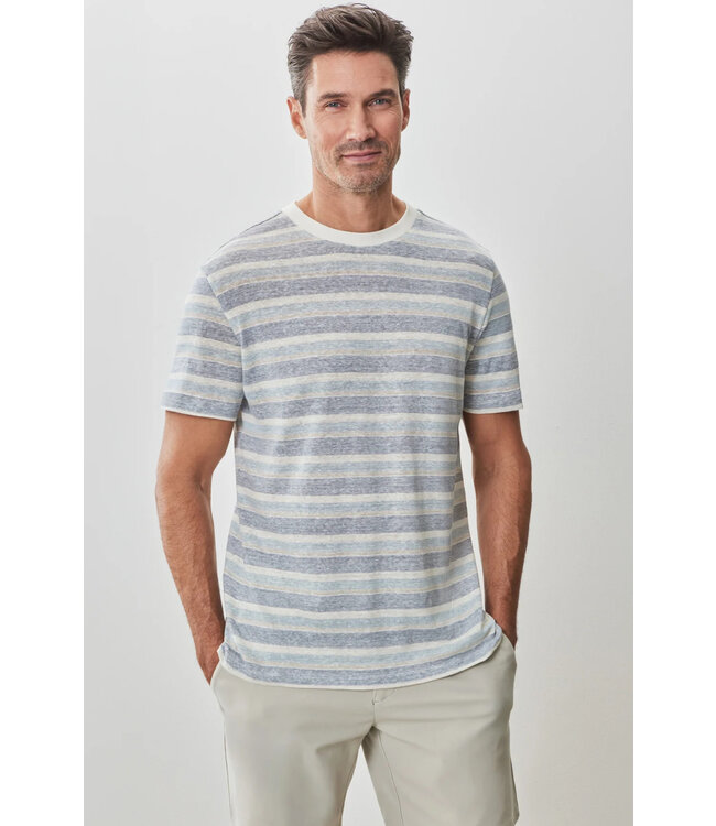 Blue Masino Striped T Shirt
