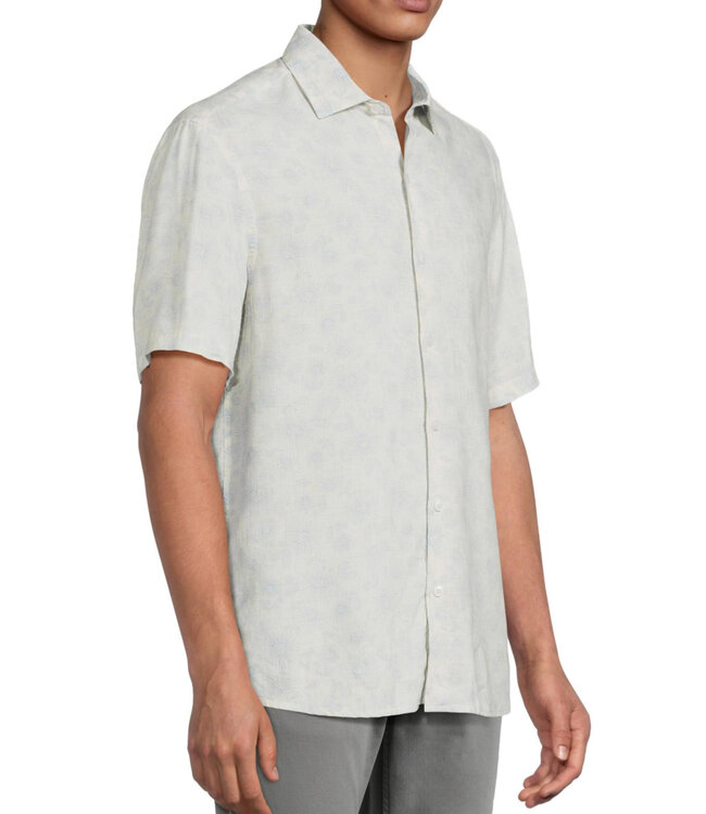 Modern Fit Soft Teal Merrick SS Shirt