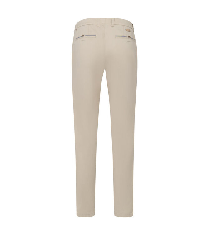 Modern Fit Tan Flat Front Pants
