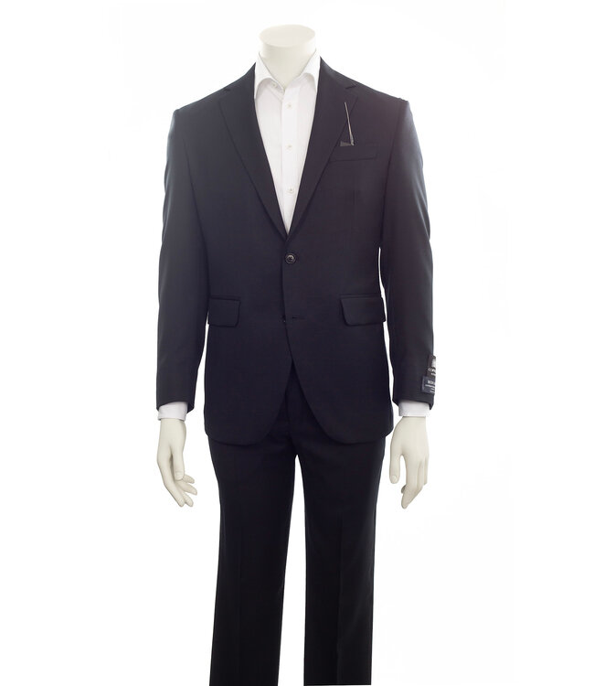 Modern Fit Black Neat Suit