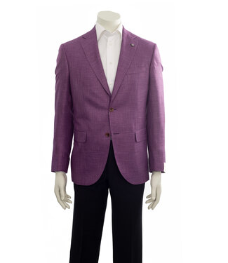 JACK VICTOR Modern Fit Purple Sport Coat