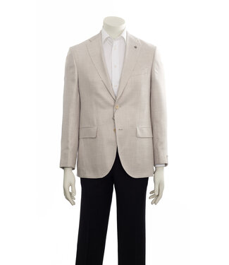JACK VICTOR Modern Fit Beige Grey Sport Coat