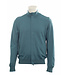 Teal Full Zip  Sweater