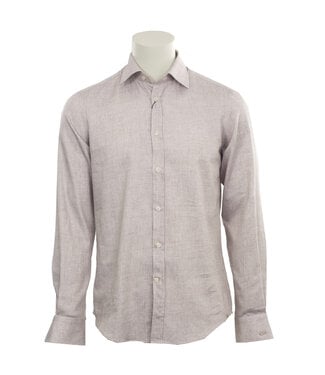 PAUL & SHARK Modern Fit Beige Neat Pattern Shirt