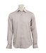 Modern Fit Beige Neat Pattern Shirt