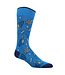 DION Cobalt Floral Socks