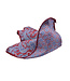 DION Red Blue Paisley Pocket Square