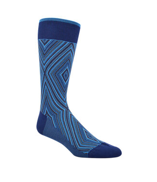 DION Blue Brown Socks