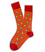 MARCOLIANI Red Happy Fish Socks