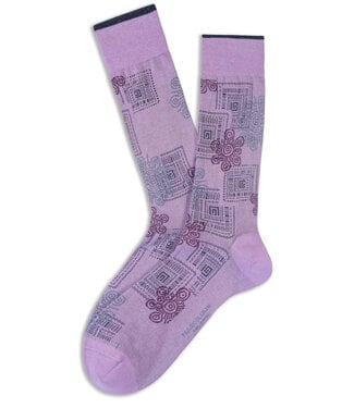 MARCOLIANI Lilac Jadha Decor Socks