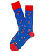 MARCOLIANI Royal Blue Racing Car socks