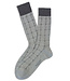 MARCOLIANI Silver Grey Windowpane Socks