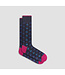 BUGATCHI Navy Heart Socks