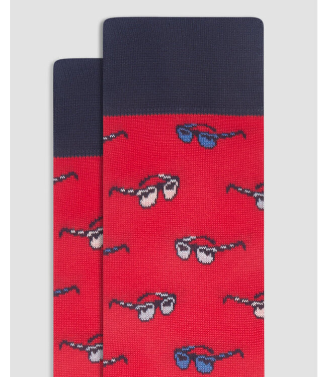 Chili Red Sunglasses Socks