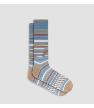 BUGATCHI Shark Striped Socks