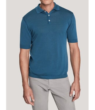 JACK VICTOR Teal Tupper Polo