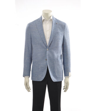 JACK VICTOR Modern Fit Blue Sport Coat