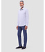 Modern Fit Almond Blue Diamond Print Shirt