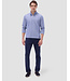 Cobalt Striped 1/4 Zip