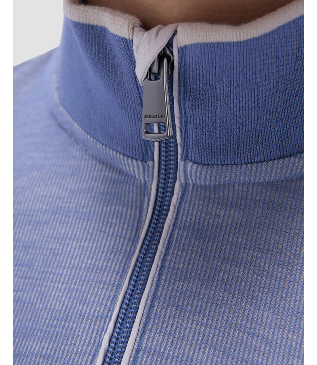 Cobalt Striped 1/4 Zip