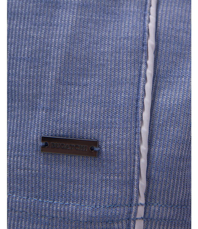 Cobalt Striped 1/4 Zip