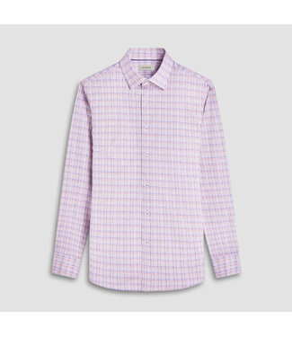 BUGATCHI Modern Fit Jaffa Plaid Shirt