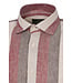 Modern Fit Brown Red Stripe Shirt