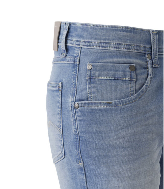 Modern Fit Denim Bermuda Shorts