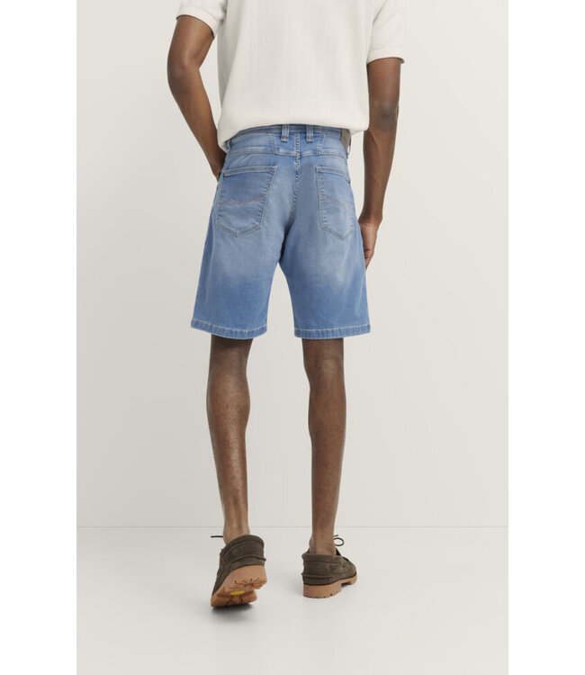 Modern Fit Denim Bermuda Shorts