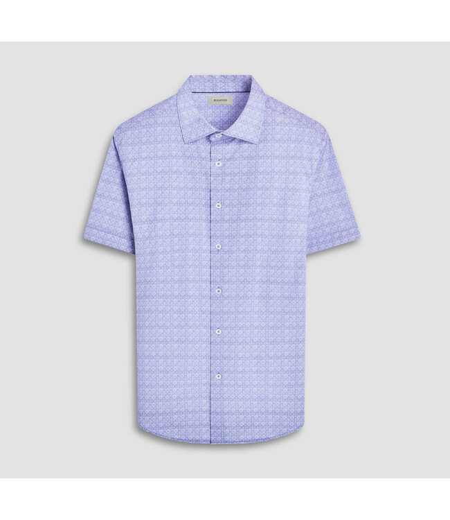 Modern Fit Steel Mosaic Shirt
