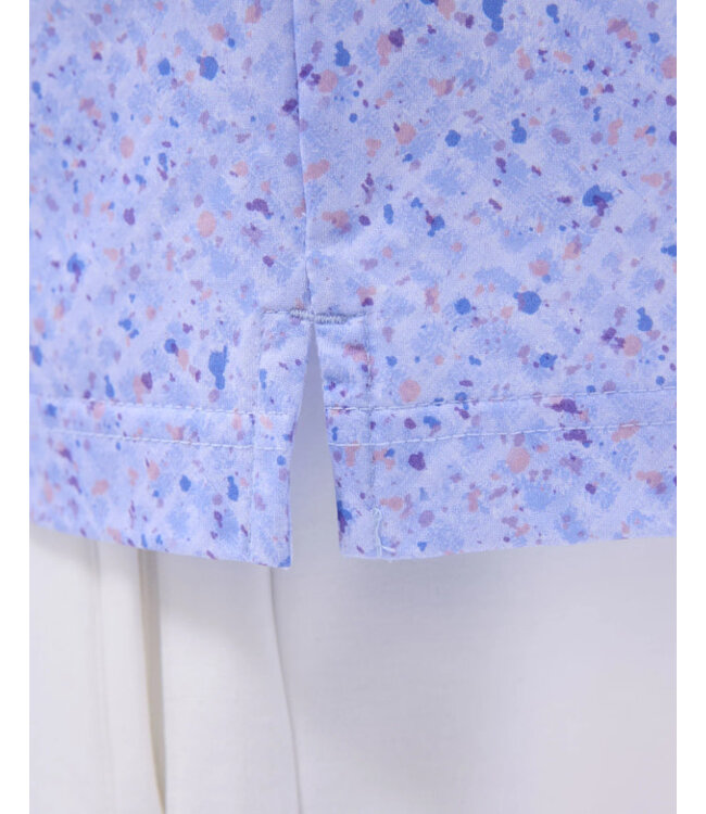 Air Blue Printed Polo