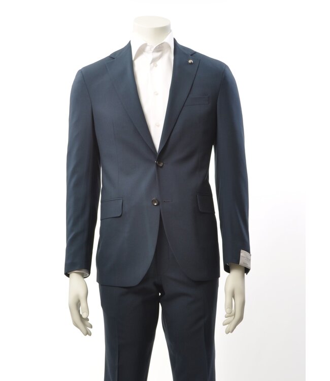 Slim Fit Teal Suit