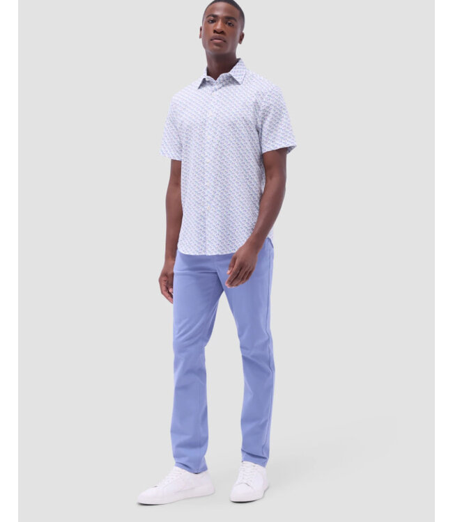 Modern Fit Lilac  Palm Tree Shirt