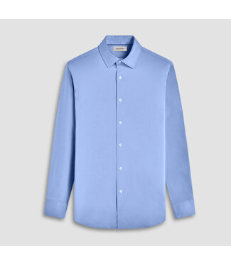 BUGATCHI Modern Fit Air Blue Shirt