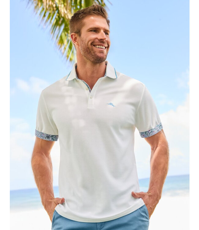 White Azul Gardens 5 O'Clock Polo
