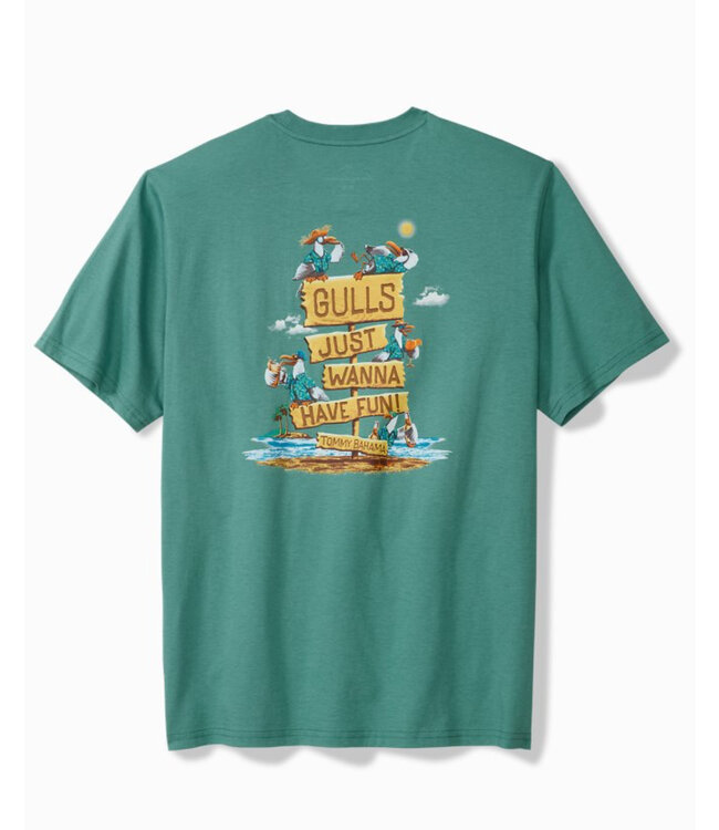 Bristol Blue Gulls Wanna Have Fun T-shirt
