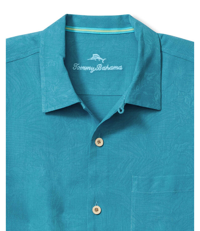 Classic Fit Tropic Isles Ocean Blue Shirt
