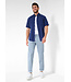 Modern Fit Dusty Blue Ultra Light 5 Pocket Pants
