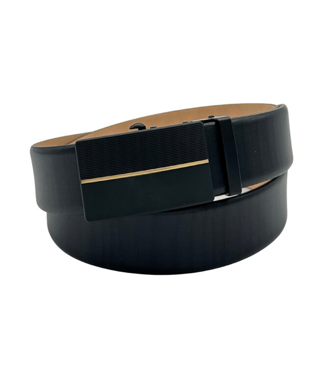 Black Adjustable Buckle Belt