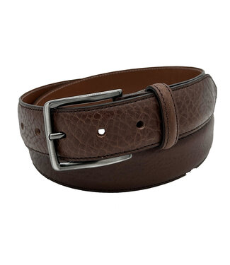 BENCH CRAFT Brown Pebble Grain Belt