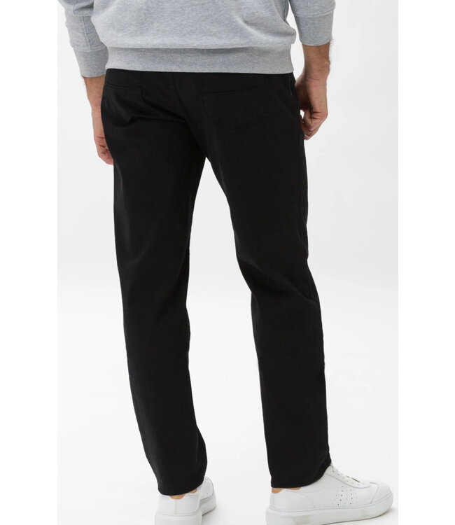 Slim Fit Black Ultralight 5 Pocket Pants