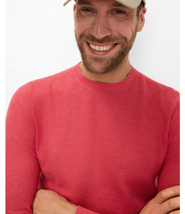 Sunset Red Rick Sweater