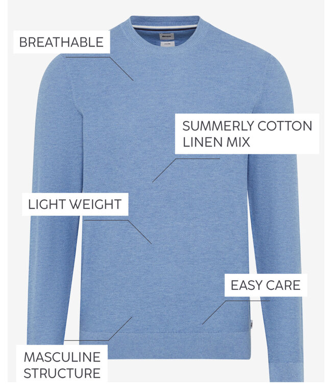 Heaven Blue Rick Sweater