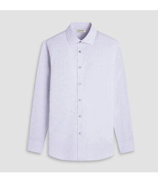 BUGATCHI Modern Fit White Printed Shirt