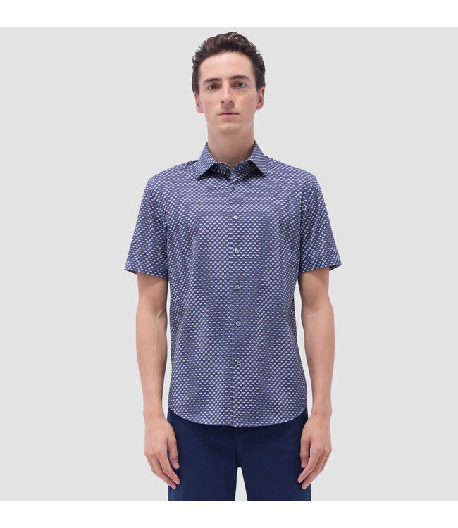 Modern Fit Graphite Print Shirt