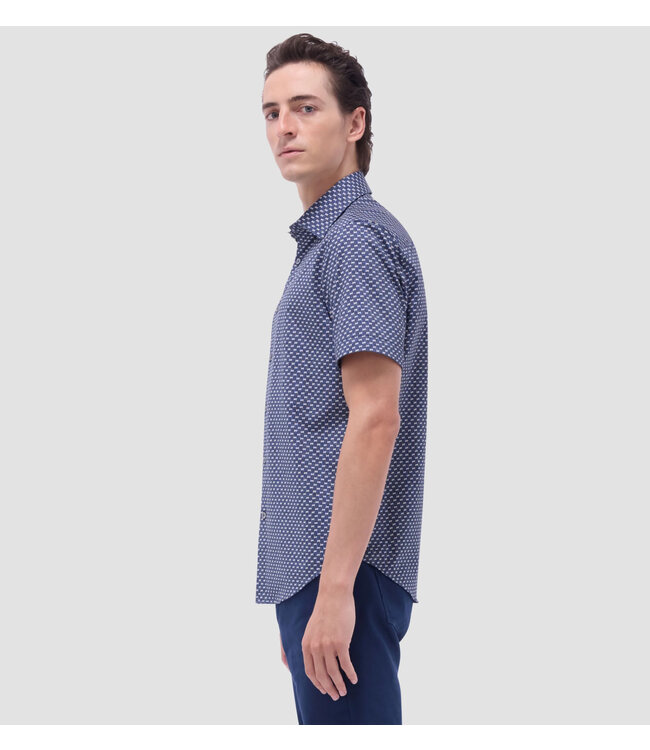 Modern Fit Graphite Print Shirt
